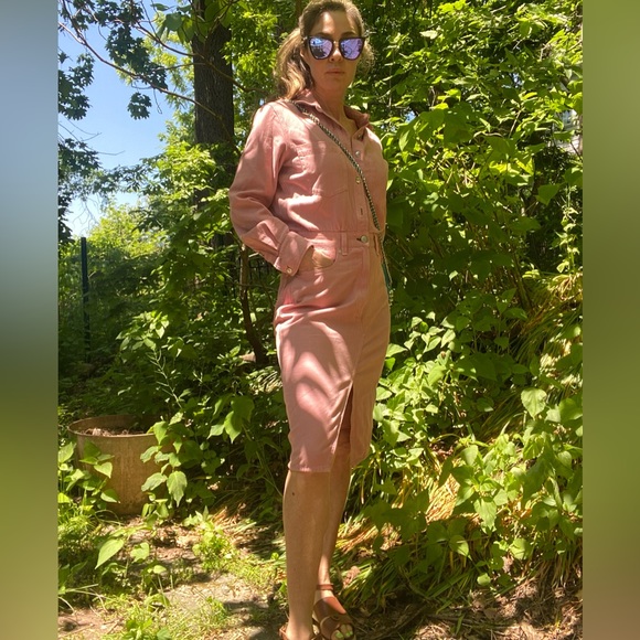 RAG & BONE All in One denim dress Sz M - Picture 13 of 15